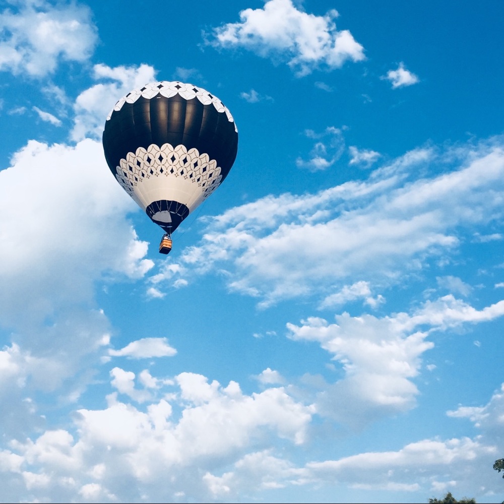Hot air balloon fun!